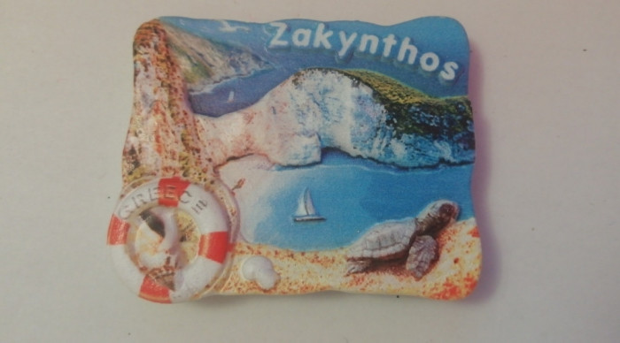 M3 C1 - Magnet frigider - tematica turism - Grecia - 61