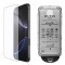 Folie pentru iPhone 16 - Guess Classic 2.5D Outline (GUTGP16SBOKGCIT) - Black