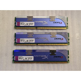 Memorie ram desktop Kingston HyperX 6GB (3x2GB) DDR3 1600MHz