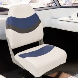 vidaXL Scaun barcă 2 buc. piedestal reglabil &icirc;nălțime rotativ la 360&deg;