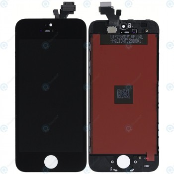 Modul display LCD + Digitizer negru pentru iPhone 5 foto