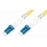 Cumpara ieftin Cablu de retea din fibra optica , Digitus , duplex SM 9/125 OS2 LC/LC 3m ,