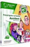 Carte interactiva. Raspundel Istetel: Primul ajutor cu familia Accident