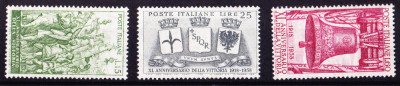 TSV$ - 1958 MICHEL 1021-1023 ITALIA MNH/** foto