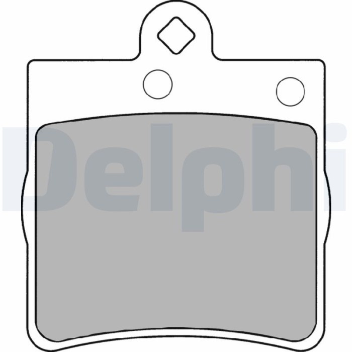 DELPHI LP1403 set placute frana,frana disc