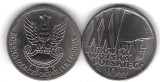 POLONIA 10 ZLOTI 1968 25th Annivesary LWP - Peoples Army , XF