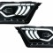 Faruri Full LED Ford Mustang V (2010-2014) cu Semnal Dinamic Secvential Performance AutoTuning