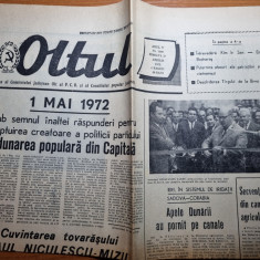 ziarul oltul 11 aprilie 1974-art. draganesti olt,caracal,bals