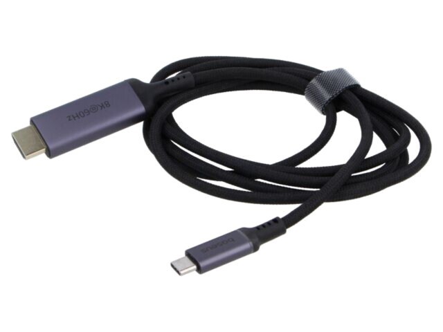 Adaptor HDMI USB C 1,5m negru textil BASEUS