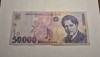 Bancnota 50000 Lei 1996 Romania, Frumoasa, Colectie