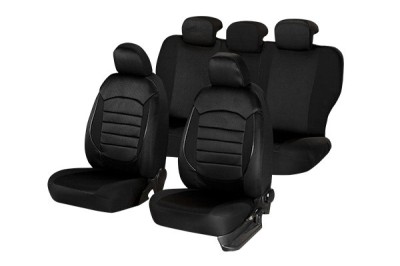 SET HUSE SCAUN URBAN NEGRU foto