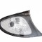 Lampa semnalizare fata Bmw Seria 3 (E46) Sedan/Combi,10.2001-06.2005, partea Dreapta, omologare ECE, semnalizator alb, cu rama neagra, fara suport be