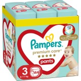 Scutece-chilotel Pampers Premium Care Pants XXL Box Marimea 3, 6-11 kg, 144 buc