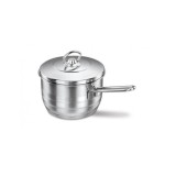 Cratita Inox Korkmaz 2L, 16cm, Capac, Inductie, Oala Inox, Vase Gatit, Profesionala