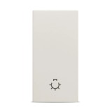 &Icirc;ntrerupător cu revenire 1M Moda Voice ELBI 10A, mecanism modular cu acționare momentană, design modern, 4 nuanțe, montaj &icirc;ngropat standard italian.