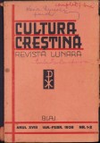 C5237N Cultura Creștină, 1-2/1938, Blaj
