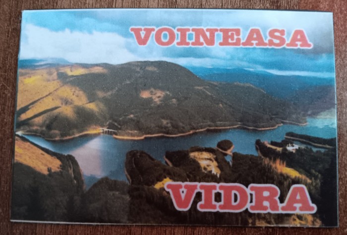 D1 - Magnet frigider - tematica turism - Voineasa - Romania 84