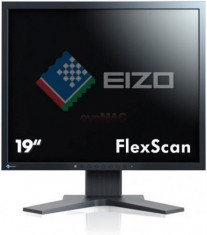 Monitor IPS LED Eizo 19inch S1933H-BK, DVI-D, VGA, 14ms, Boxe (Negru) foto
