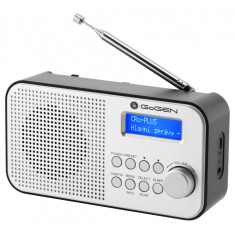 Radio portabil GoGEN DAB 300N cu tuner DAB+ si FM, 1 W, LCD , baterie 2000 mAh