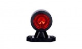 Lampa Gabarit LED Brat Scurt 12V 24V E9 Omologare Europeana, Rosu/Transparent, Durata 50000 ore