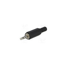 Conector jack, Jack 3,5mm, 3 contacte, tata, ADAM TECH - ASP-3.5-S-SR