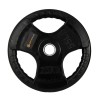 Greutate cauciucata Sportmann 25kg, disc haltera, diametru 51mm, manere antiderapante, fitness, antrenament