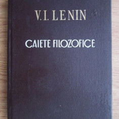 V. I. Lenin - Caiete filozofice (1956, editie cartonata)