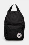 Converse rucsac culoarea negru, mic, uni, 10027677-A03