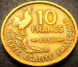 Cumpara ieftin Moneda istorica 10 FRANCI - FRANTA, anul 1951 * cod 3880, Europa