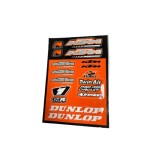 Stickere A4 KTM rezistent UV 4MX