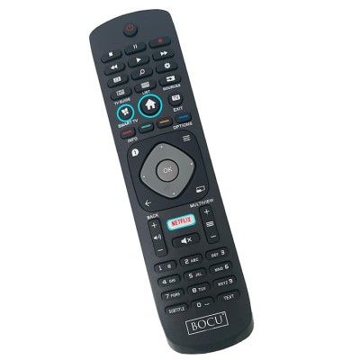 Telecomanda , Compatibila Philips smart, 398GR08BE, Netflix, neagra foto