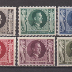 GERMANIA DEUTSCHES REICH 1943 MI.844-849 MNH