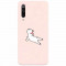Husa silicon pentru Xiaomi Mi 9, Cute Dog Streching
