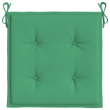 Perne scaune de gradina 4 buc. verde 50x50x3 cm tesatura Oxford GartenMobel Dekor, vidaXL