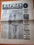 Ziarul expres international 6-12 decembrie 1990-anul 1,nr. 1 al ziarului