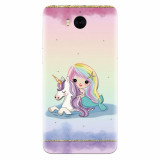 Husa silicon pentru Huawei Y5 2017, Mermaid Unicorn Play