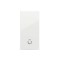 Moda Voice, intrerupator revenire 1M, alb, Elbi