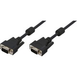 Cablu VGA 2x Ferrita HQ, lungime 5 m