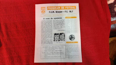 Program FCM Brasov. - FC Olt foto