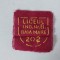 Numar matricol scolar / ecuson din anii 80, Baia Mare, Lic Ind 8