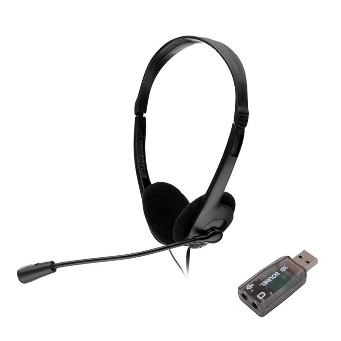 Casti Spacer, cu fir, standard, utilizare multimedia, call center, microfon