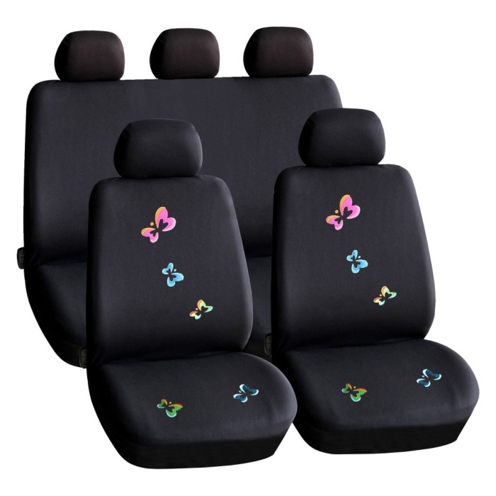 Huse universale pentru scaune auto, cu fluturași - CARGUARD