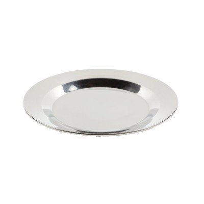 Farfurie intinsa 1104112, inox, argintiu, 20 cm foto