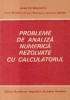 Probleme Analiza Numerica Rezolvate cu Calculatorul - Gheorghe Marinescu, Editura Academiei