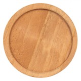 Suport Pahare, Lemn, Decupaj, Natur, 11cm