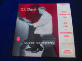 J.S. Bach, A. Schweitzer-Toccata,Adagio und Fuge C-dur_vinyl,LP_Philips(Olanda), VINIL, Clasica