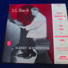 J.S. Bach, A. Schweitzer-Toccata,Adagio und Fuge C-dur_vinyl,LP_Philips(Olanda)