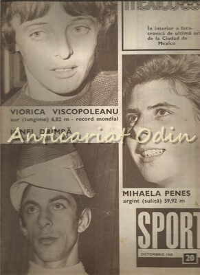 Sport Ilustrat. Octombrie 1968 - Nr.: 20 (235) foto