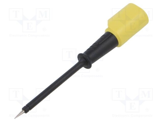 Terminal de măsurare 60V DC, v&acirc;rf 2mm, negru, Hirschmann T&amp;M PRUEF 2 S