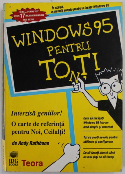 WINDOWS 95 PENTRU TONTI de ANDY RATHBONE , 1995